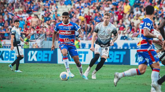 Fortaleza e Corinthians se enfrentam neste terça (17) pela Sul-Americana.