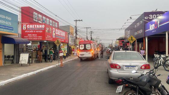 Criança é atropelada por motociclista em avenida de VG 