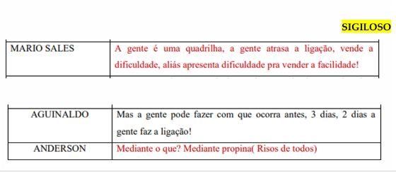 Relatório de interceptação telefônica da Polícia Civil mostra deboche dos servidores