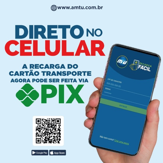 Recarga de cartão de transporte via Pix: facilidade e agilidade para usuários de Cuiabá e VG.