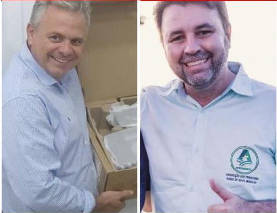 Candidato Cascino (MDB), e Dr Fabio (PRD)