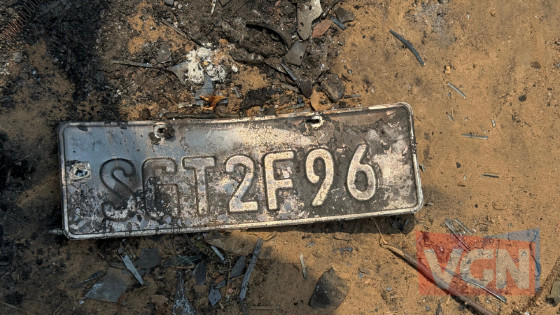 Placa de carro carbonizado com corpos de pai e filho em VG foi clonada de empresa em Goiânia 