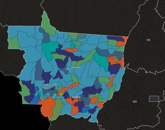 Mapa eleições