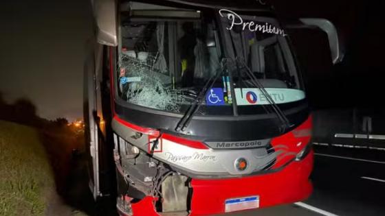 Ônibus atropela romeiros e deixa um morto e dois feridos em SP