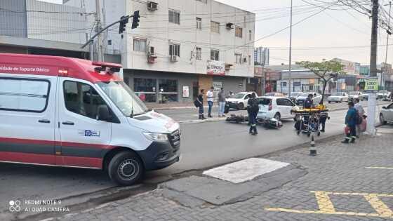 Duas mulheres ficam feridas após acidente em avenida de VG 