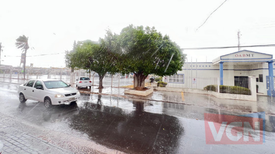 Feriado desta sexta-feira deve ser de muita chuva em Cuiabá e Várzea Grande