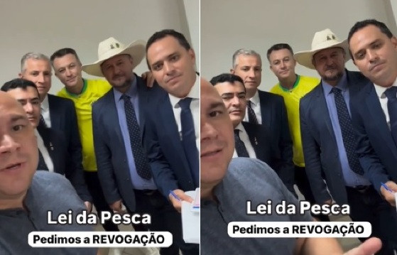 Com Mendes no palanque de Abílio, deputados que "castigaram" pescadores indicam revogar Lei da Pesca