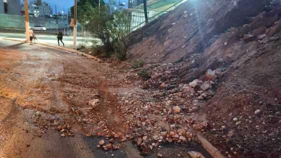 Defesa Civil de Cuiabá interdita áreas do Complexo Leblon por risco de desmoronamento