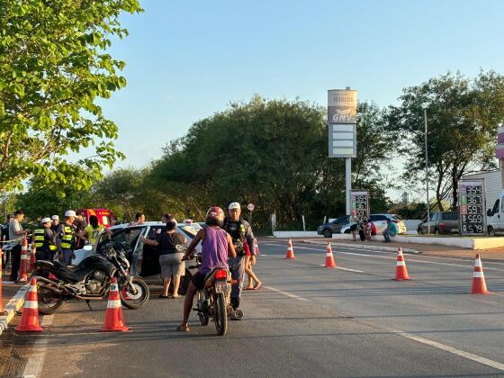 Blitz na Guarita em VG prende 6 por embriaguez ao volante 