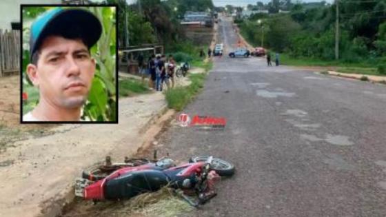 Motociclista morre ao ser atingido por carretinha em Juína.