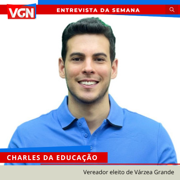 Vereador mais votado em VG, Charles promete priorizar educação, esporte e inclusão social 