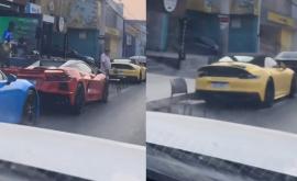 Vídeo mostra fila de carros de luxo em bar de Cuiabá