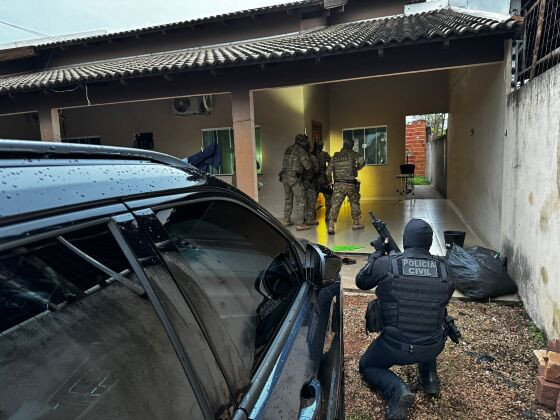 Polícia Civil; Operação Ponto Final; Nova Mutum;