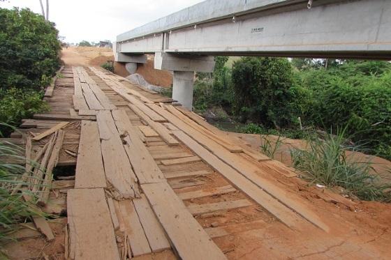 Trabalhador morre em acidente durante obra em ponte no interior de Mato Grosso