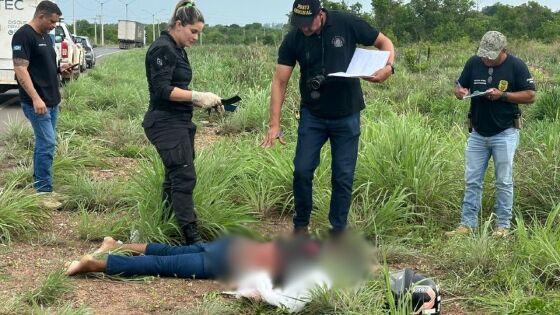 Homem é morto a tiros após furtar motocicleta em frente residência de Cuiabá 