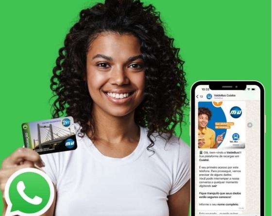 MTU oferece recarga do Cartão Transporte via WhatsApp 