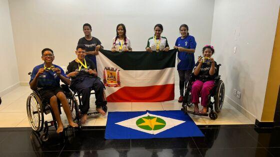 Atletas do Centro de Referência de VG conquistam medalhas na Paralimpíadas Escolares em SP