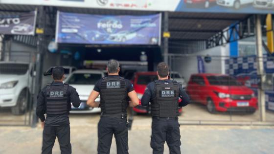 Policia civil. Operação venda canelada 