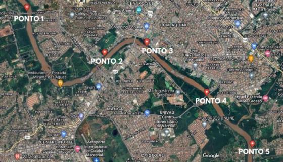 Poluição rio Cuiabá