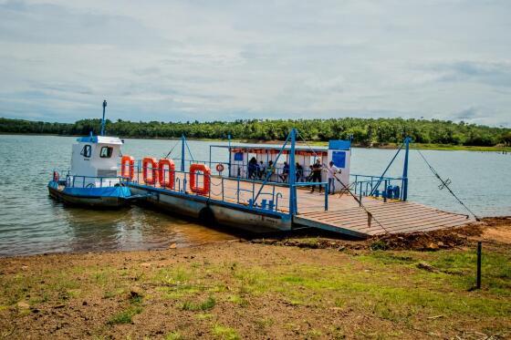 Moradores cobram da Marinha do Brasil liberação da Balsa do Distrito de João Carro em Chapada 