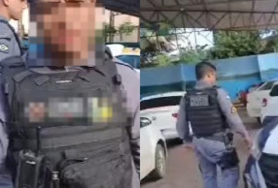 Policiais militares foram gravados por morador de Diamantino