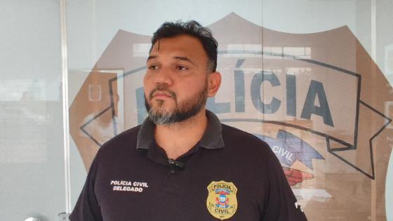 Delegado tranquiliza população sobre faccionados envolvidos em incêndio de lojas.