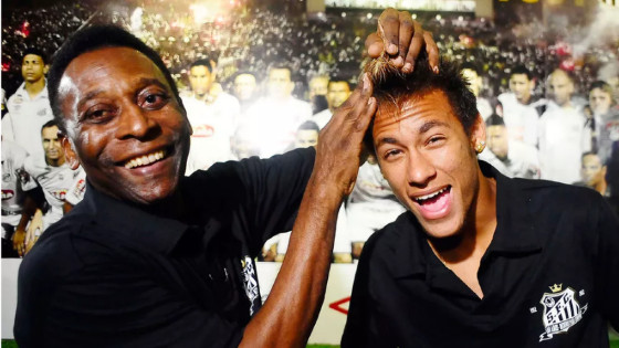 "Volta para a sua casa": veja o vídeo com voz de Pelé que o Santos produziu para Neymar