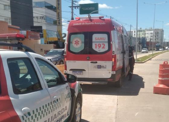 Motociclista fica ferido após colidir contra gelo baiano em VG