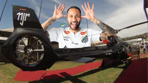 Neymar pode gastar até R$ 7 Mil por dia para ir treinar no Santos de helicóptero