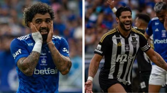 Expulsão de Gabigol marca clássico, e Hulk brilha na vitória do Atlético-MG sobre o Cruzeiro