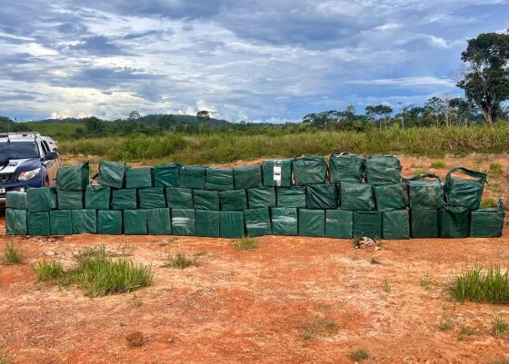 Mais de 1,5 tonelada de cocaína é apreendida e causa prejuízo de R$ 100 milhões às facções