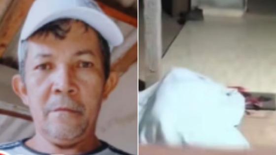 Idoso é assassinado em frente de casa com cerca de sete tiros.