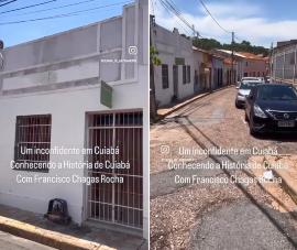 Historiador mostra casa em Cuiabá onde morou irmão de Tiradentes 