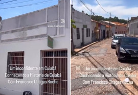 Historiador mostra casa em Cuiabá onde morou irmão de Tiradentes 