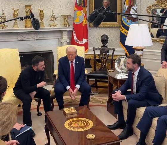 Decisão de Trump vem dias após bate-boca com Zelensky na Casa Branca