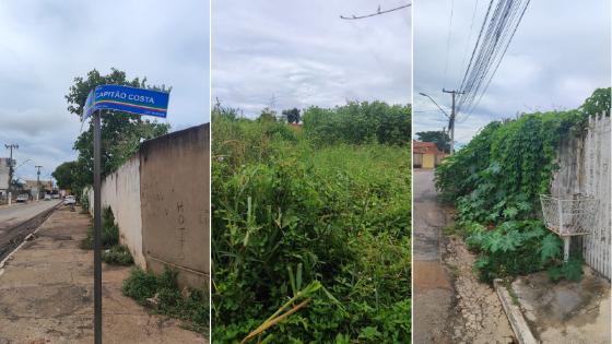 Moradores denunciam terreno abandonado com risco à saúde e segurança em VG.