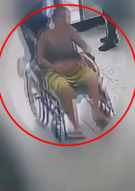 Vídeo flagra mulher chegando no hospital com bebê roubada