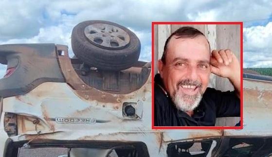 Motorista morre após carro capotar na MT-220