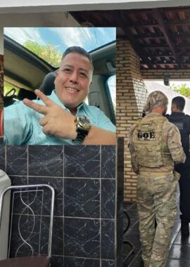 Advogado destrói telefone com a chegada de policiais à sua residência