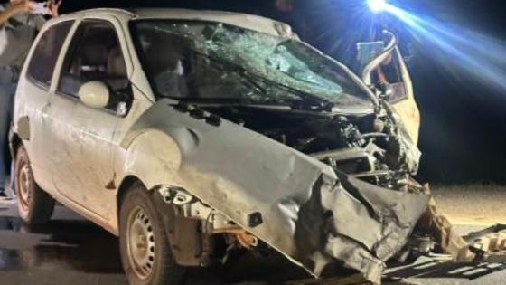 Motociclista morre após colisão frontal com carro em VG.