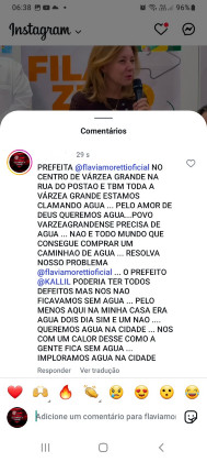 Desabafo; Moradora; Denúncia; Flávia;