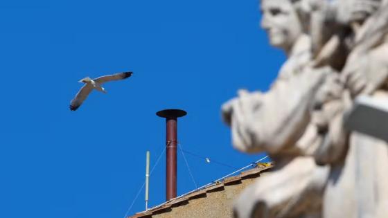 Chaminé é instalada na Capela Sistina para anunciar escolha do novo papa