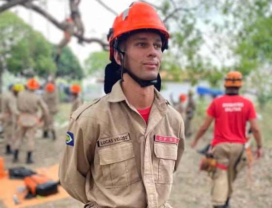 Aluno Lucas Veloso (FOTO), morreu durante treinamento