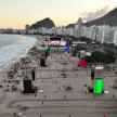 Copacabana se prepara para receber Lady Gaga 
