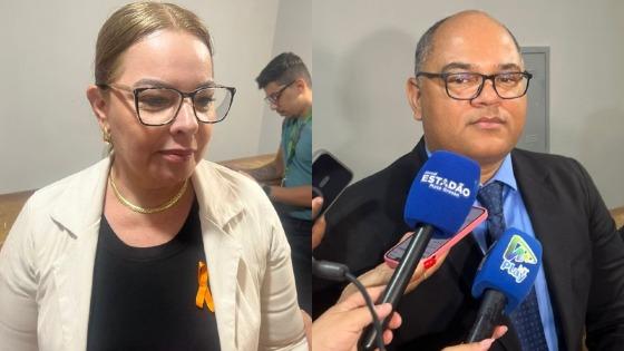 Paula Calil e Eduardo Magalhães comentaram  denúncia