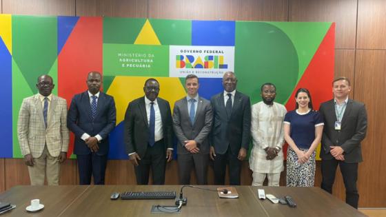 Brasil reforça cooperação agropecuária com o Benin e oferece tecnologia para impulsionar desenvolvimento rural