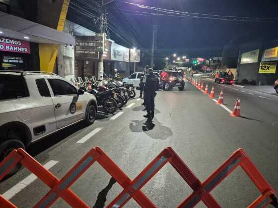 Blitz em VG prende 5 por embriaguez ao volante e remove 48 veículos