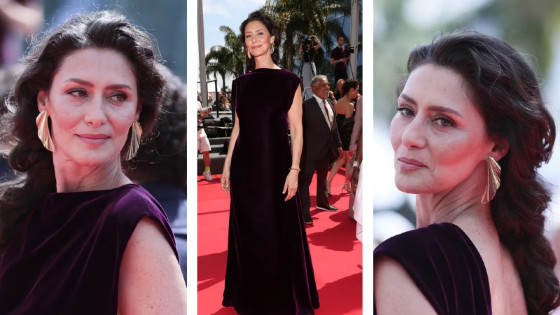 Maria Fernanda Cândido rouba os holofotes em Cannes: "Parece uma princesa de Atenas"