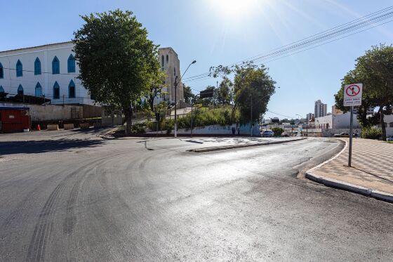 Trânsito na Praça Maria Taquara ficará interrompido  a partir desta segunda (26)