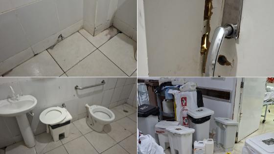 Abandono e insalubridade no antigo PS de Cuiabá revoltam pacientes e familiares.